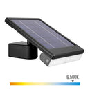 CANDEEIRO DE PAREDE SOLAR LED 6W 720LM 6.500K COM SENSOR DE CREPÚ