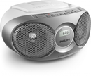 Philips AZ215S/12 aparelho de som portátil 3 W Prateado