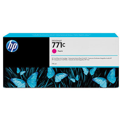 HP Tinteiro DesignJet 771C Magenta de 775 ml