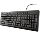 Trust TK-150 teclado USB QWERTY Espanhol Preto