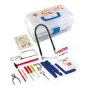 KIT DE MARCHETARIA INFANTIL, 22 PEÇAS
