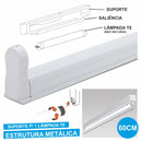 ARMADURA FLUORESCENTE PARA TUBO LED 1X9W (EQ. 18W) 220V 61CM EDM