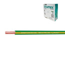 CABO H07Z1-K(AS) 1,5 MM² AMARELO/VERDE EURO/M
