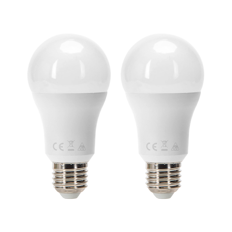 LED E27 17W A60 2PCS ( LÂMPADA GERAL )