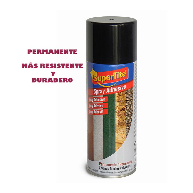 ADESIVO DE CONTACTO PERMANENTE EM SPRAY 400ML A2505 SUPERTITE