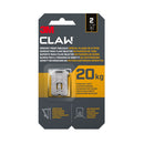 GANCHO DE PAREDE EM GESSO, 20 KG, 28 X 41 X 4 MM, 2 UNID.