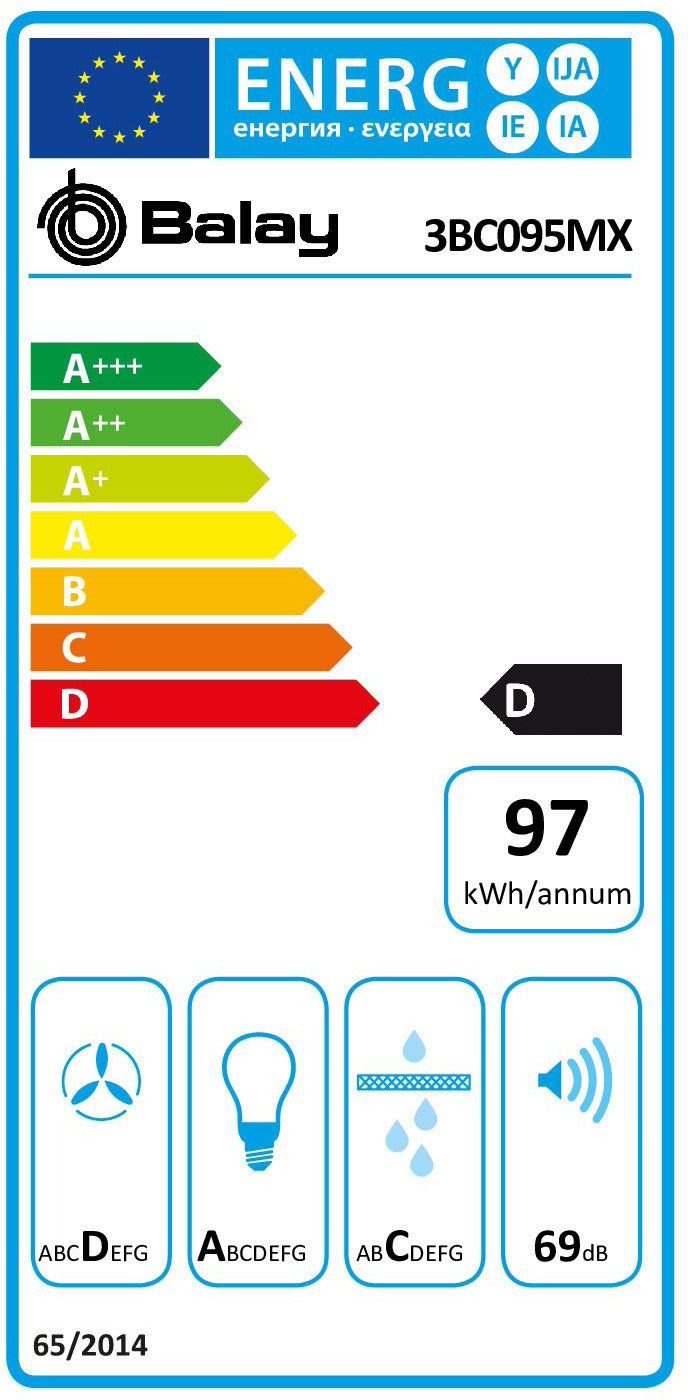 EXAUST BALAY CHAM.90C.3V.IX-3BC095MX