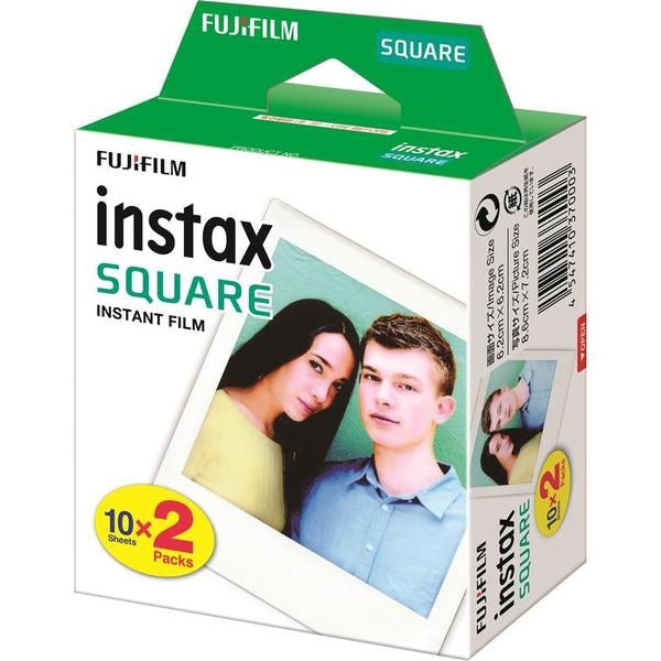 FUJIFILM PAPEL FOTOS PARA INSTAX SQUARE 2PK X 10FOLHAS