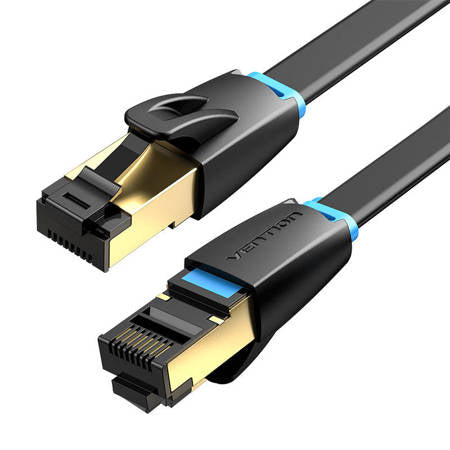 FLAT NETWORK CABLE CAT8 UFTP VENTION IKCBG RJ45 ETHERNET 40GPBS 1