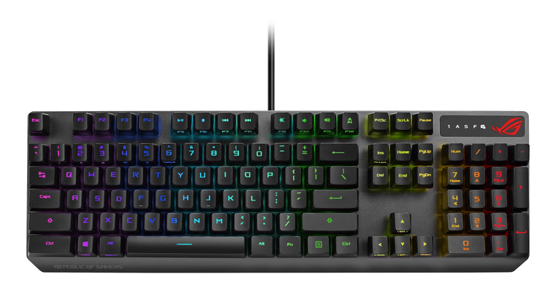 ASUS ROG Strix Scope RX teclado USB QWERTY Preto