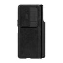 CAPA NILLKIN QIN LEATHER PRO PARA SAMSUNG Z FOLD 4 5G (PRETO)