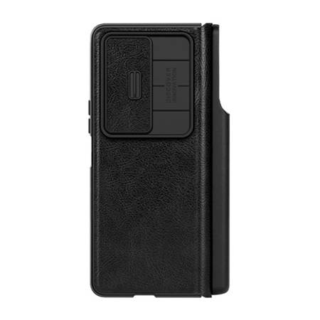 CAPA NILLKIN QIN LEATHER PRO PARA SAMSUNG Z FOLD 4 5G (PRETO)