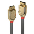 Lindy 36292 cabo DisplayPort 2 m Dourado
