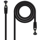 CABLE DE RED RJ45 SSTP NANOCABLE 10.20.2002-BK CAT.8.1 2M NEGRO