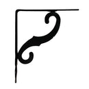 ESQUADRO ORNAMENTAL PLM05 PRETO 155 X 110 MM