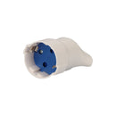 TOMADA TIPO F 4,8MM 16A 250V T/TL BRANCO. COM ANEL PARA FACILITAR