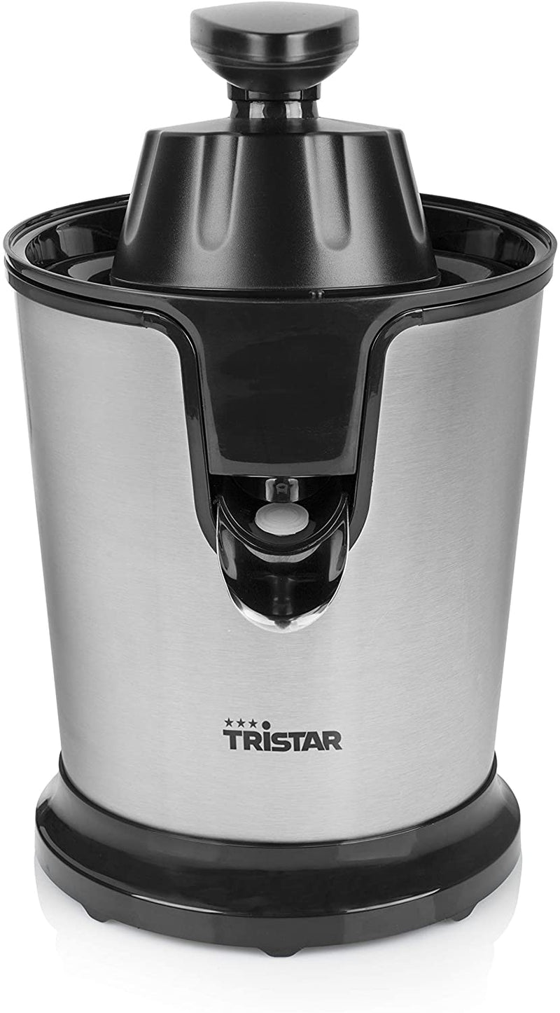 Tristar CP-3002 espremedor de citrinos elétricos 85 W Preto, Aço