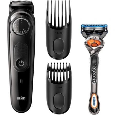 CORTABARBAS BRAUN BEARDTRIMMER SERIES 3000 BT3242 CON BATERÍA INC