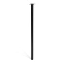 PÉ CILÍNDRICO DE AÇO. COR PRETO MOD. 401G. MEDIDAS Ø3X80CM. 2-401