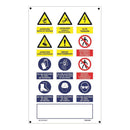 PLACA OBRA MULTIPLA VERTICAL PVC 0,4MM 500X900MM NORMALUZ