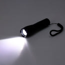LANTERNA LED DE ALUMÍNIO 12,5 CM, COM ZOOM, 3 X AAA (NÃO INCLUÍDA