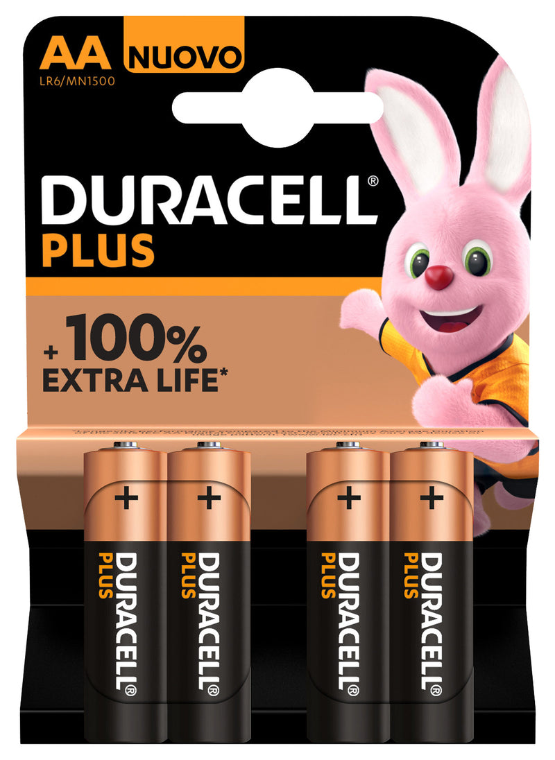 Duracell Plus 100 Bateria descartável AA Alcalino