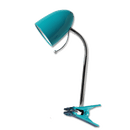 CANDEEIRO DE MESA CLIP (SEM FONTE DE LUZ) AZUL E27