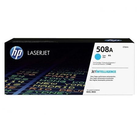 HP Toner LaserJet original 508A ciano