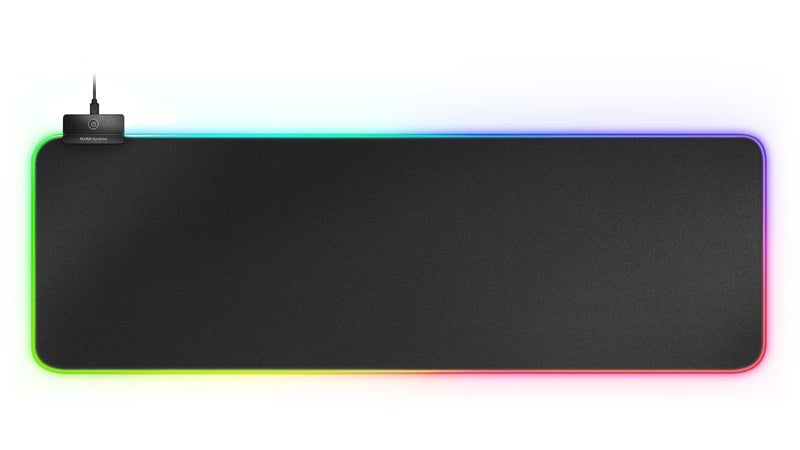 MOUSEPAD MARSGAMING MMPRGB2 XXL, 2XUSB2.0 HUB, RGB CHROMA12 MODES