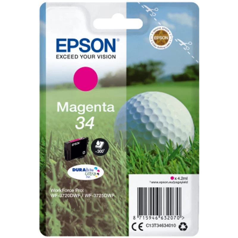 Epson Golf ball C13T34634010 tinteiro 1 unidade(s) Original Rendi