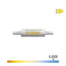 LÂMPADA LINEAL LED 78MM R7S 5.5W 800LM 6400K LUZ FRIA Ø1.6X7.8CM