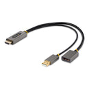 StarTech.com 128-HDMI-DISPLAYPORT adaptador de cabo de vídeo 0,3