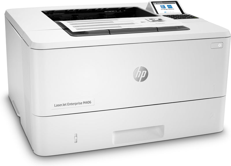 HP LaserJet Enterprise Impressora M406dn, Impressão, Tamanho comp