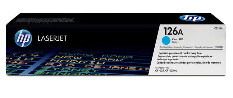 HP Toner LaserJet Original 126A Ciano