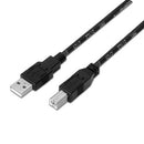 AISENS A101-0007 cabo USB 3 m USB 2.0 USB A USB B Preto