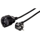 PROLONGADOR HAMA 00047868 SCHUCKO 2M NEGRO