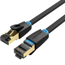 CABO DE REDE RJ45 SFTP VENTION IKABG CAT.8 1.5M PRETO
