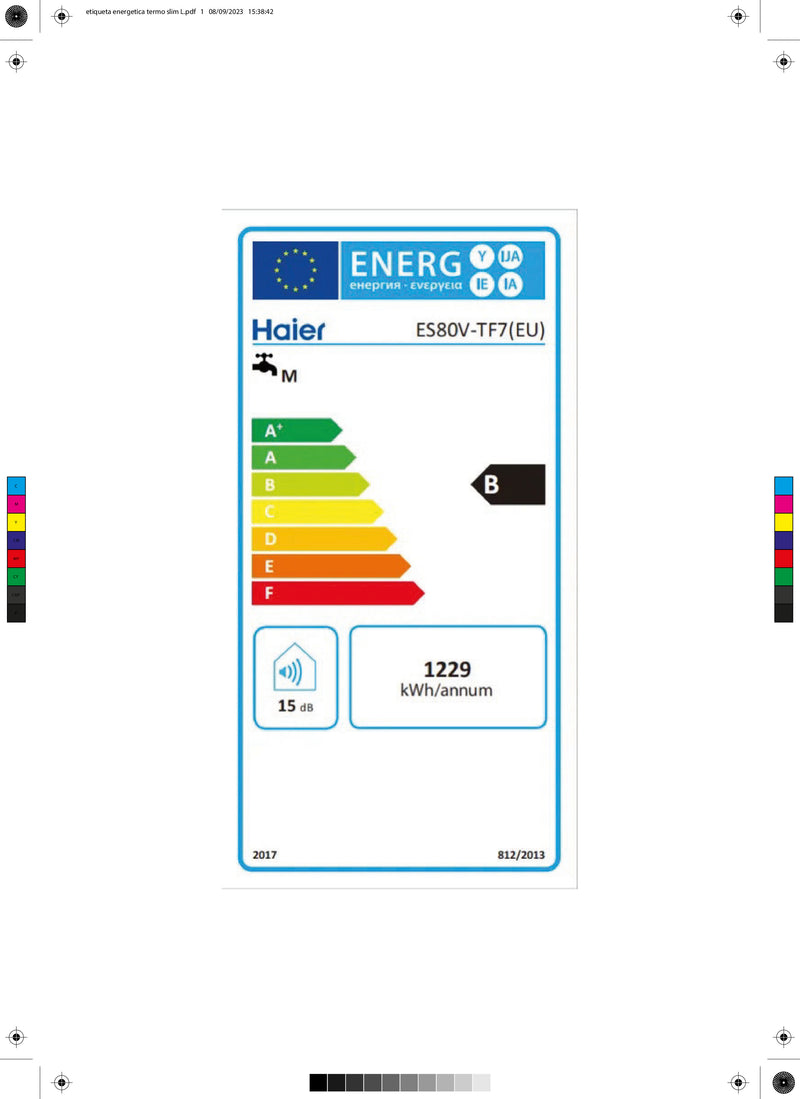 TERMO HAIER TF780 DOBLE TANQUE 80L