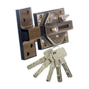 TRINCO DE ALTA SEGURANÇA 7930R ACABAMENTO BRONZE INGLÊS 97930RBI