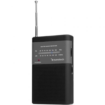 RADIO PORTÁTIL SUNSTECH RPS42BLISBK NEGRA