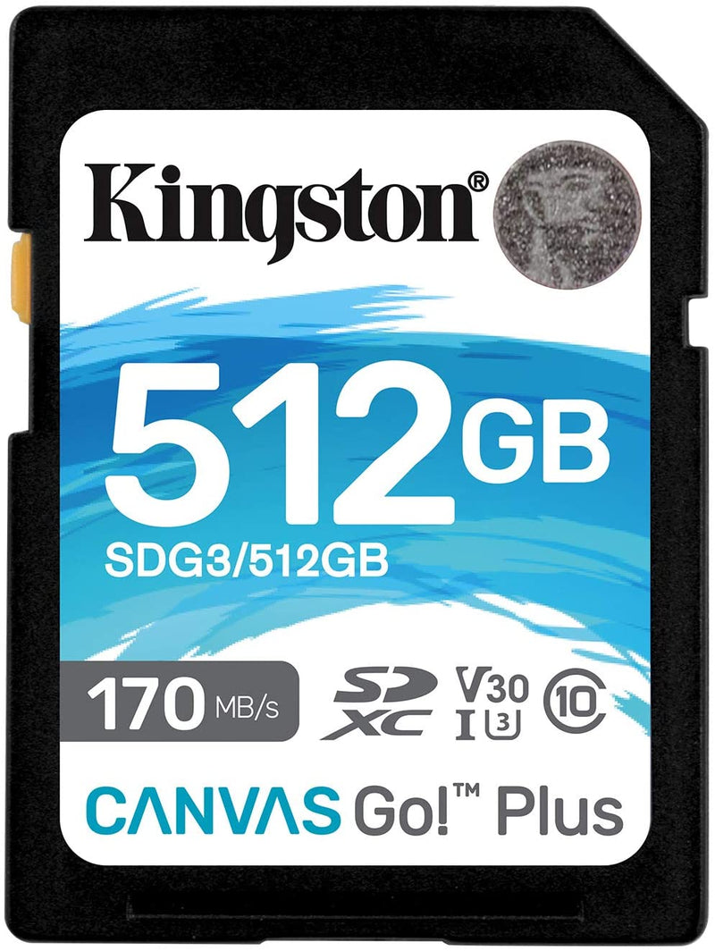 SDXC CARD 512GB CANVAS GO PLUS 170R C10 UHS-I U3 V30