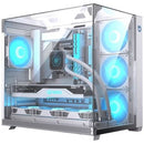 CAJA GAMING SEMITORRE HIDITEC SKY BLANCO