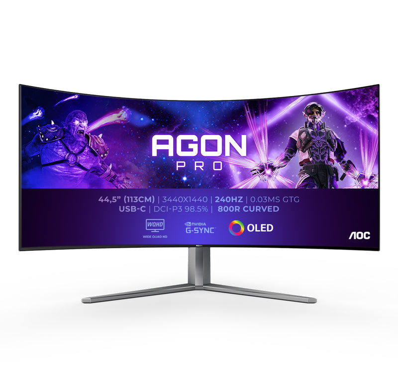 AOC AGON PRO AG456UCZD LED display 114,3 cm (45") 3440 x 1440 pi