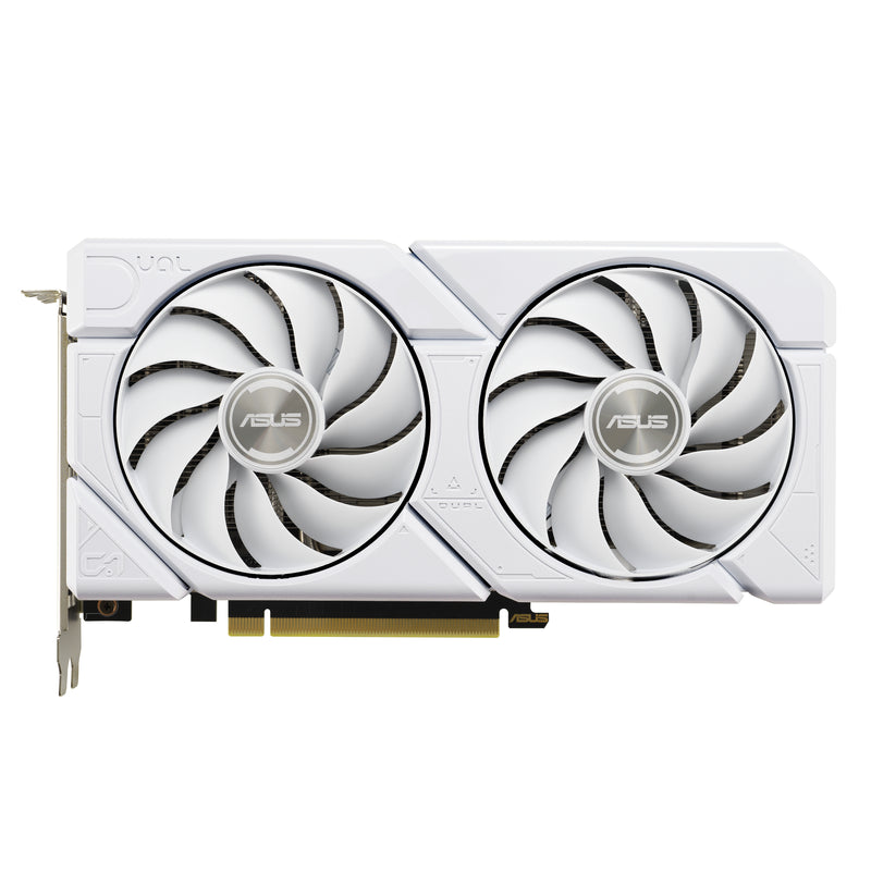 TARJETA GRÁFICA ASUS DUAL GEFORCE RTX 4060 EVO OC WHITE EDITION 8