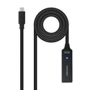 CABLE ALARGADOR USB TIPO-C 3.2 CON AMPLIFICADOR NANOCABLE 10.01.1