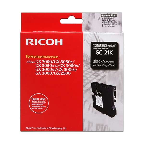 Ricoh High Yield Print Cartridge Black 3k tinteiro 1 unidade(s) O