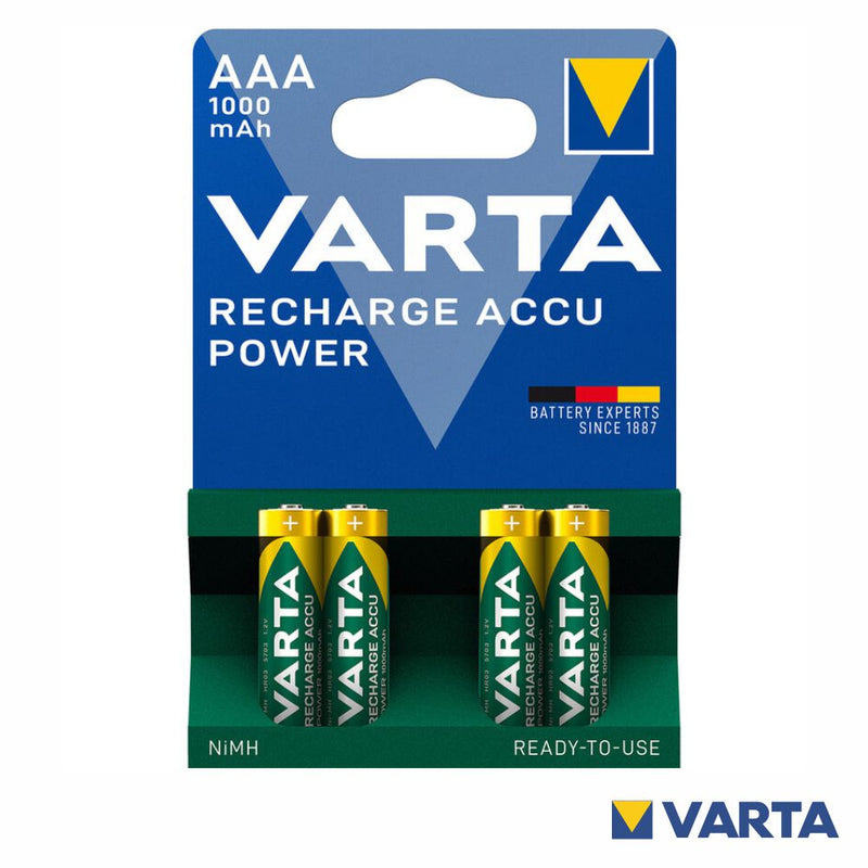 Varta 05703 Bateria recarregável AAA Hidreto metálico de níquel