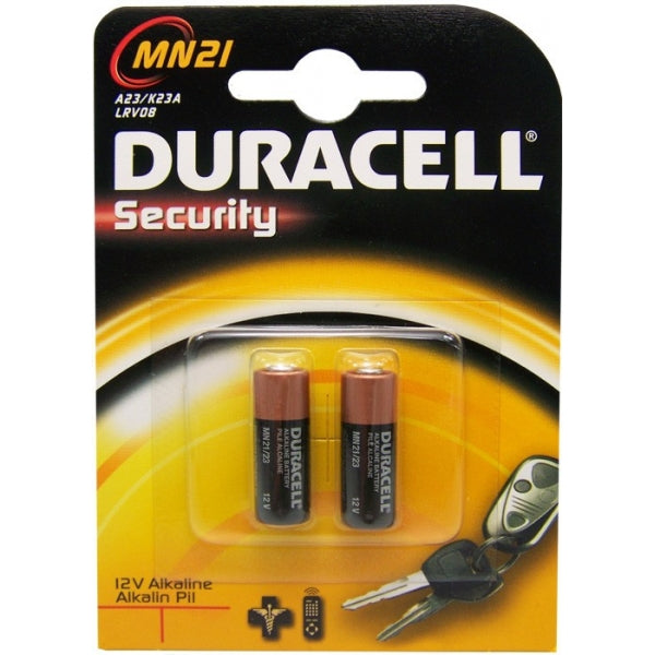 Duracell MN21-X2 pilha Bateria descartável A23 Alcalino