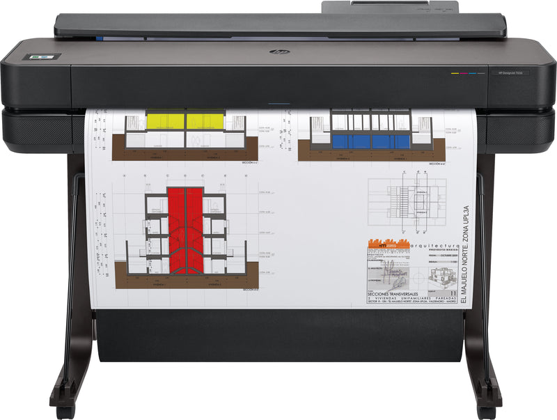 HP Designjet T650 impressora de grande formato Wi-Fi Jato de tint