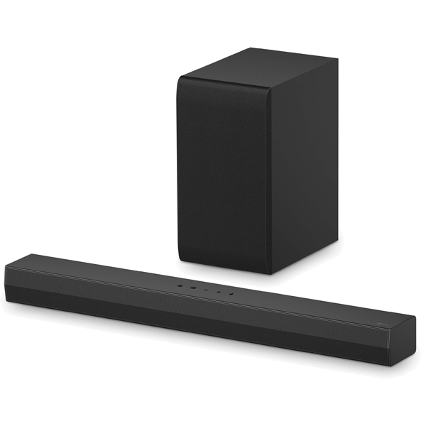 SOUND BAR LG S40T( 2.1  - AAC, FLAC, OGG, WAV, MP3, WMA  - 300 W